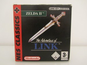 The Adventure Of Link GBA Front
