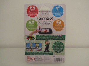 Amiibo MP10 Luigi Back