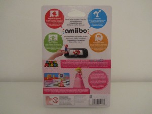 Amiibo MP10 Peach Back