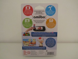 Amiibo MP10 Toad Back