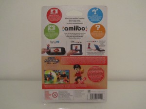 Amiibo SSB Boxeur Mii Back