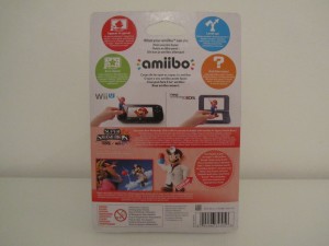 Amiibo SSB Dr. Mario Back