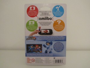 Amiibo SSB Mega Man Back