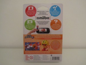 Amiibo SSB Pac-Man Back