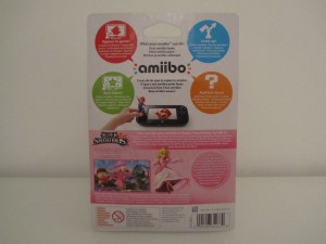 Amiibo SSB Peach Back