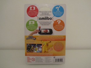 Amiibo SSB Pikachu Back