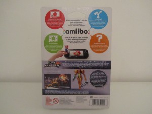 Amiibo SSB Samus Back