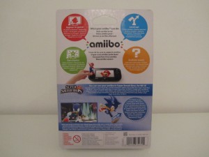 Amiibo SSB Sonic Back