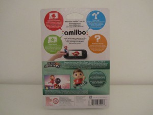 Amiibo SSB Villageois Back