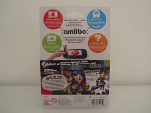 Amiibo Splatoon Garçon Back