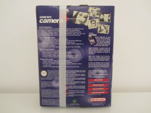 Game Boy Camera Rouge Back