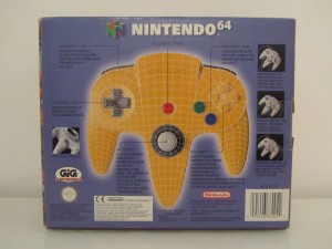 Manette Nintendo 64 Jaune Back