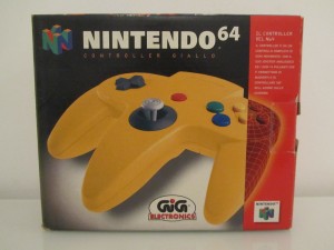 Manette Nintendo 64 Jaune Front