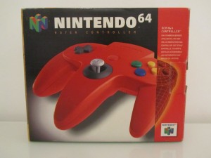 Manette Nintendo 64 Rouge Front