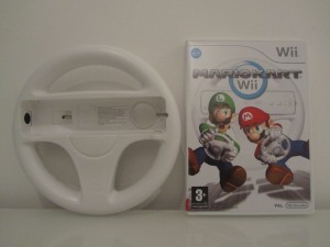Mario Kart Wii + Wii Wheel Inside 1