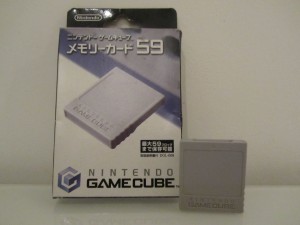 Memory Card GameCube Front