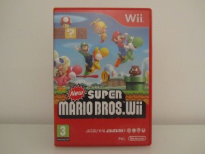 New Super Mario Bros Wii Front