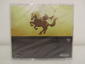 Ocarina Of Time 3D Soundtrack CD Back