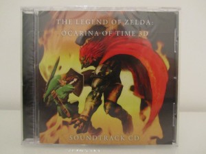 Ocarina Of Time 3D Soundtrack CD Front