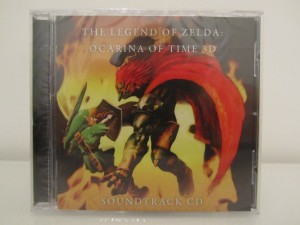 Ocarina Of Time 3D Soundtrack CD Front