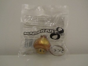 Porte-Clés MK8 Champi Gold Front