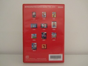 Retrospective Super Mario 1985-2010 Back