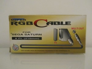 Saturn RGB Cable Front