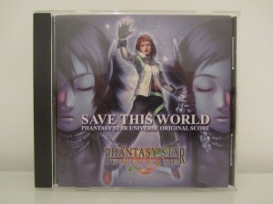 Save This World Phantasy Star Universe Original Score Front