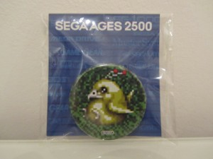 Sega Ages 2500 Badge Rappy Front