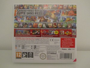 Super Smash Bros 3DS Back