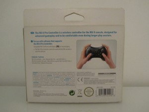 Wii U Pro Controller Back